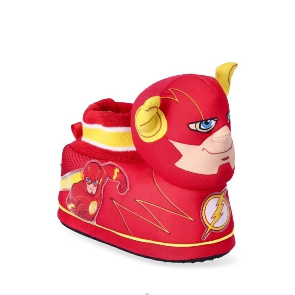 Baby Toddler Boys Flash Character Light-Up Superhero Slippers Shoes Size 7/8